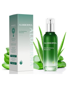 Hidratante Facial Iluminador Aloderma 75% Aloe Vera 299g