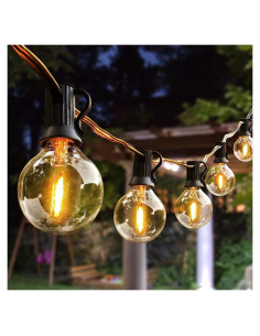 Luces de Cadena LED 15m Arbrac 27 Bombillas IP45 2700K