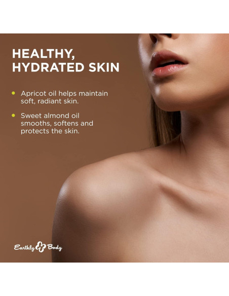 Aceite de Masaje Comestible Earthly Body 236.59 ml - Plátano