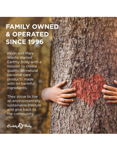 Aceite de Masaje Comestible Earthly Body 236.59 ml - Plátano