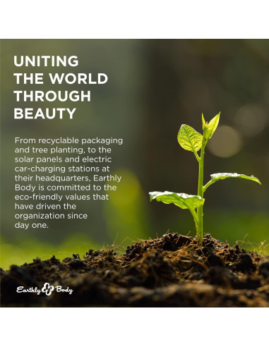 Aceite de Masaje Comestible Earthly Body 236.59 ml - Plátano