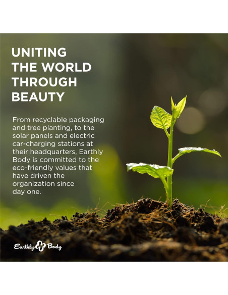 Aceite de Masaje Comestible Earthly Body 236.59 ml - Plátano