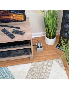 Protector de Sobretensión Tripp Lite IBAR2-6D 2 Tomas 1.83m 2