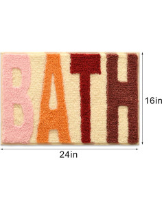 Alfombrilla de Baño Beige Anybar 40x61 cm Antideslizante 2