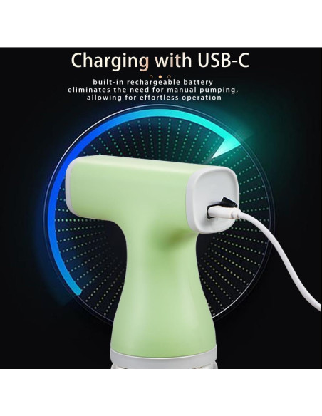 Dispensador de Aceite Eléctrico Kzalzaci 260ml 2-en-1 Negro