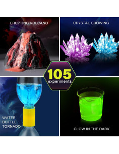 Kit de Ciencia BenBen 105 Experimentos Educativos para Niños 2
