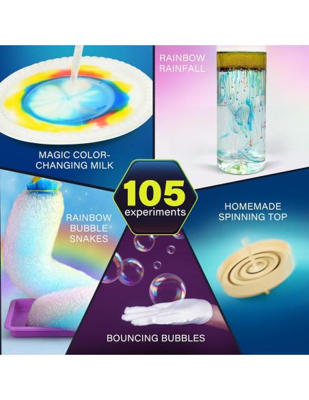 Kit de Ciencia BenBen 105 Experimentos Educativos para Niños