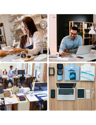 Cargador de Pared USB QIONMAR 10 Puertos 50W Carga Rápida