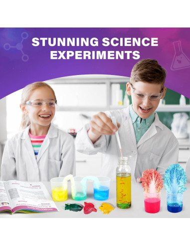 Kit de Ciencia BenBen 105 Experimentos Educativos para Niños
