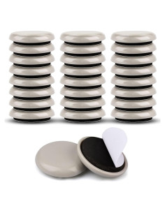 Deslizadores de Muebles Autoadhesivos EASTWONDER 24PCS 3.18cm
