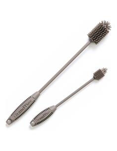 Juego de Cepillos de Limpieza GrandTies - Silicona 2 Piezas