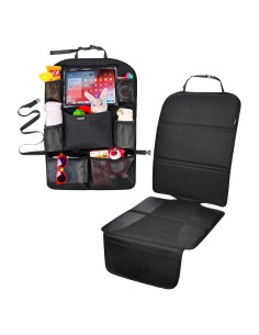 Organizador de Asiento Trasero PIDO con Protector y 8 Bolsillos
