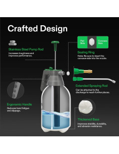 Pulverizador de Jardín VIVOSUN 2L con Boquilla Ajustable 2