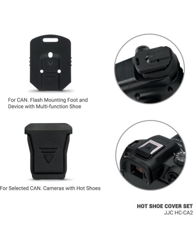 Juego de 2 tapas de zapata caliente JJC para Canon R3 R7 R8 R10 R50