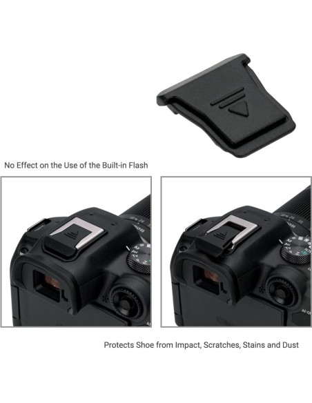 Juego de 2 tapas de zapata caliente JJC para Canon R3 R7 R8 R10 R50