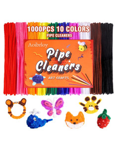 Limpiapipas Magipipe 1000PCS Multicolor 30.48cm x 6mm