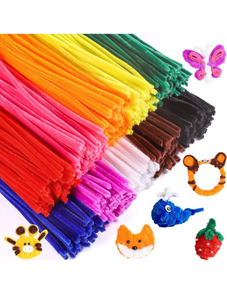 Limpiapipas Magipipe 1000PCS Multicolor 30.48cm x 6mm