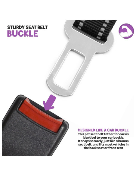 Cinturón de Seguridad para Perros Poodle Pet Grande Ajustable Cinturón de Seguridad para Perros Poodle Pet Grande Ajustable