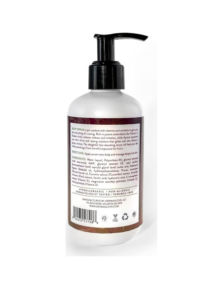 Suero Corporal DERMAGLOVE Pepino Kiwi 255g Hidratante