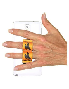 Agarre para Teléfono Lazy-Hands XL Vaquero Marrón Oro