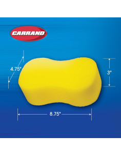 Esponja de Hueso Gigante Carrand 40102 Amarilla 22.2x12.1 cm 2