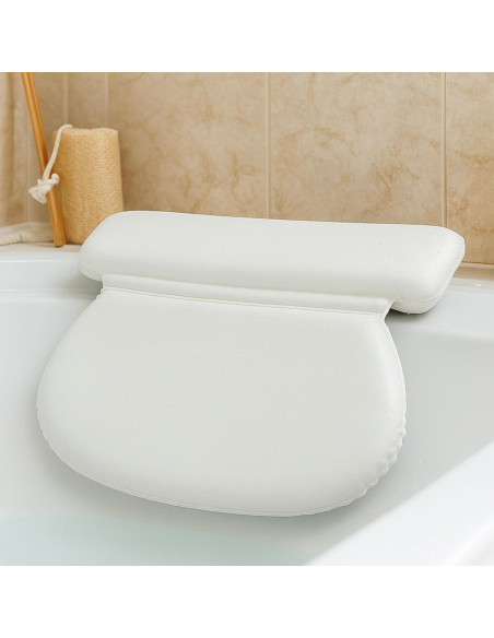Almohada de Baño Epica Ovalada para Soporte de Cuello y Espalda