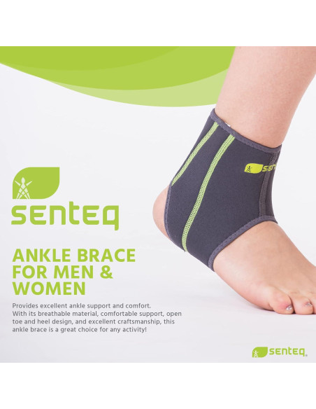 Férula para Tobillo Senteq Mediana - Soporte Compresivo Neopreno