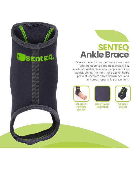 Férula para Tobillo Senteq Mediana - Soporte Compresivo Neopreno