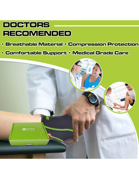 Férula para Tobillo Senteq Mediana - Soporte Compresivo Neopreno