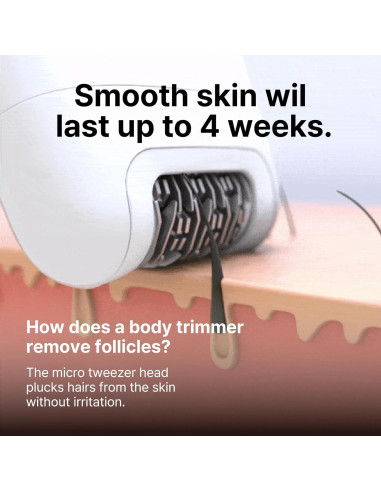 Epilador 5-en-1 Honbody HM-208 Inalámbrico para Piel Sensible