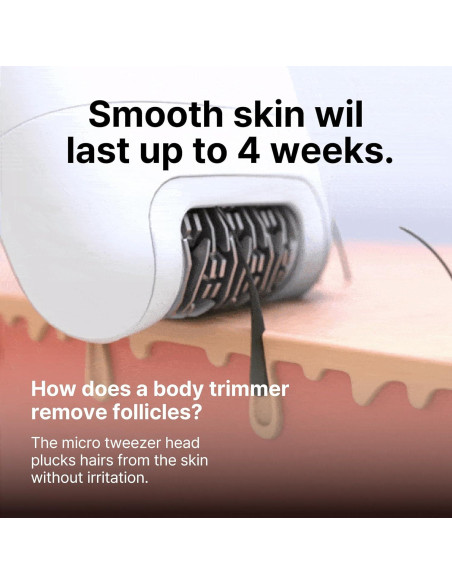 Epilador 5-en-1 Honbody HM-208 Inalámbrico para Piel Sensible