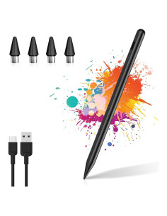 Lápiz Estilográfico CMARS para Pantallas Táctiles - Negro