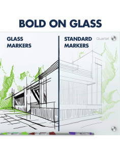 Marcadores de Borrado en Seco Quartet, Punta de Bala, 6 Colores 2