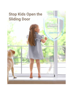 Cerradura de Puerta Deslizante WINONLY - 2 Paquete Seguridad Infantil 2