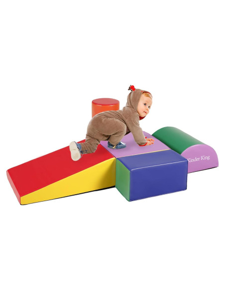Bloques de Escalada Kinder King 5 Piezas para Bebés 1-3 Años