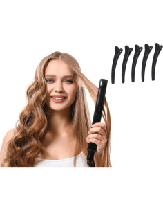 24 Clips de Cabello de Pato Negros Zhe Jiang para Estilizar 2