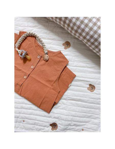 Clip de Chupete Kapihouse 23.4 cm Set 3 Unidades Niña