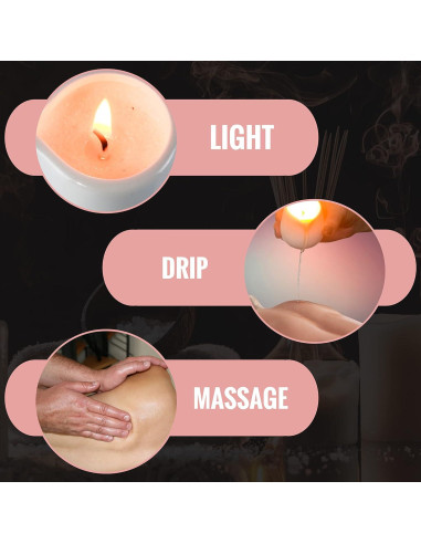 Bálsamo Corporal Vela Aromática Lumier Albahaca y Mandarina