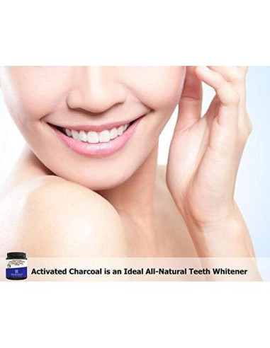 Polvo de Carbón Activado de Coco Zen Principle 340g - Blanquea Dientes