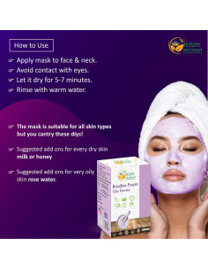 Polvo de Arcilla Púrpura Brasileña 227 g - Detoxifica Piel y Cabello 2