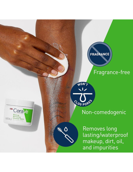 Bálsamo Limpiador Desmaquillante CeraVe 36.8g Ceramidas Jojoba