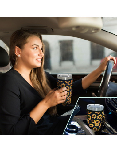 Manga de neopreno aislante AJLTPA para taza 20oz Floral