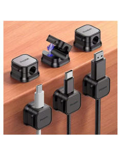 Organizador Magnético de Cables Picozon - Paquete de 6