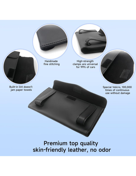 Soporte de Tejidos para Auto BIPROS 2 Paquetes Negro Soporte de Tejidos para Auto BIPROS 2 Paquetes Negro