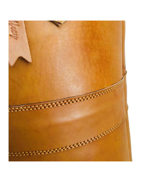 Bolsa de Boxeo de Cuero Geoffrey 100cm Vintage Color Tan