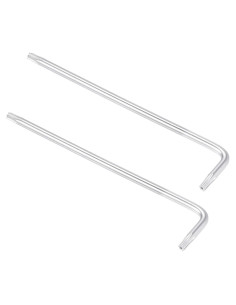 Llave de Bit Torx T10 uxcell 2 Pcs Acero CR-V 97 mm