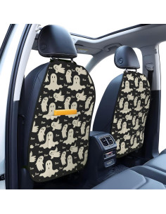 Protector de Asiento Trasero YANGDADA Patrón Fantasma 2 Pzas 2
