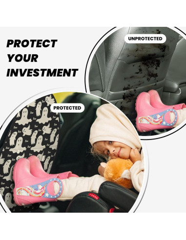 Protector de Asiento Trasero YANGDADA Patrón Fantasma 2 Pzas