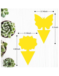 Paquete de 36 trampas adhesivas para moscas de la fruta Stingmon 2