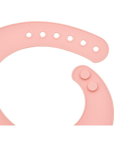 Babero de Silicona Impermeable Azul Astronauta para Bebés